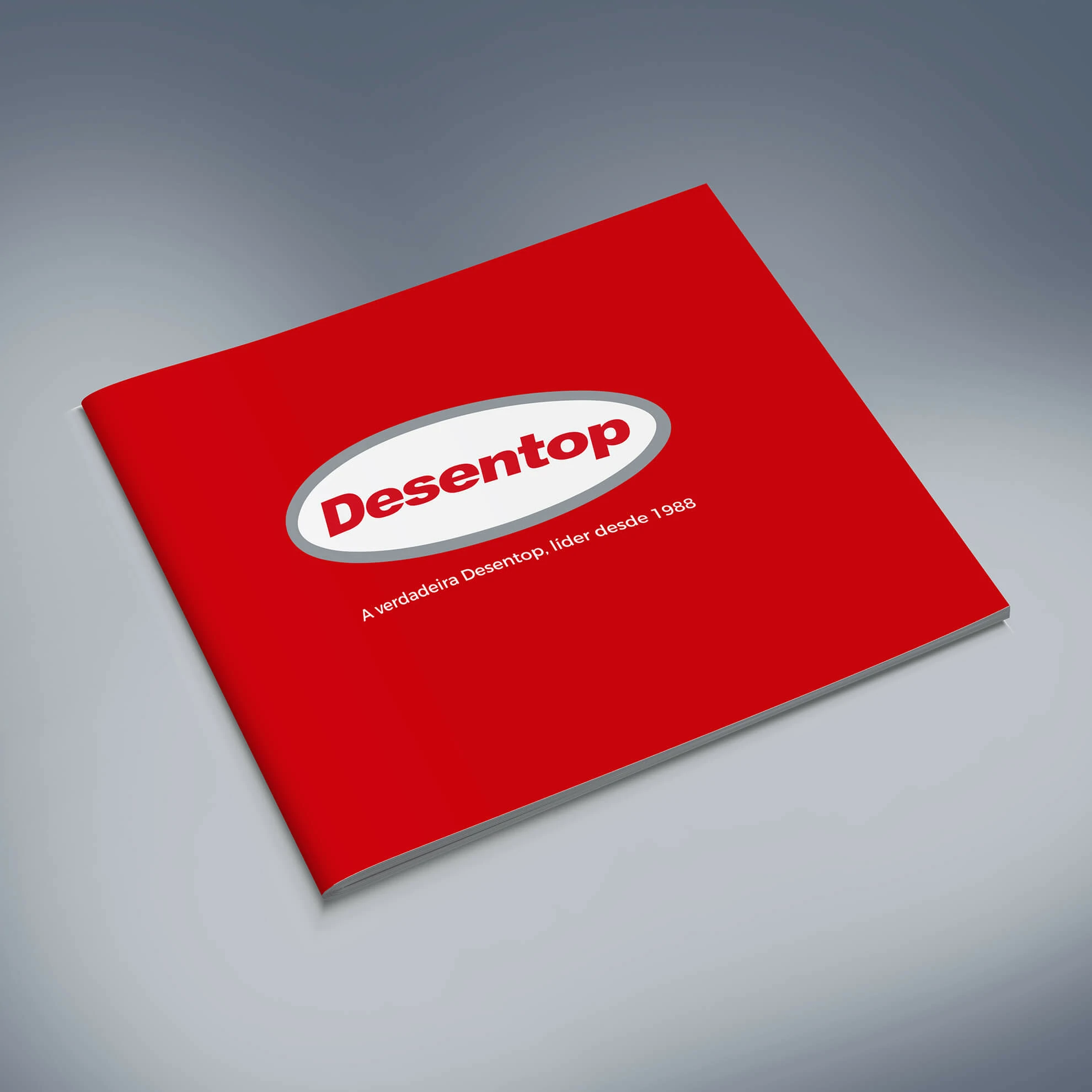 Desentop institutional brochure editorial design