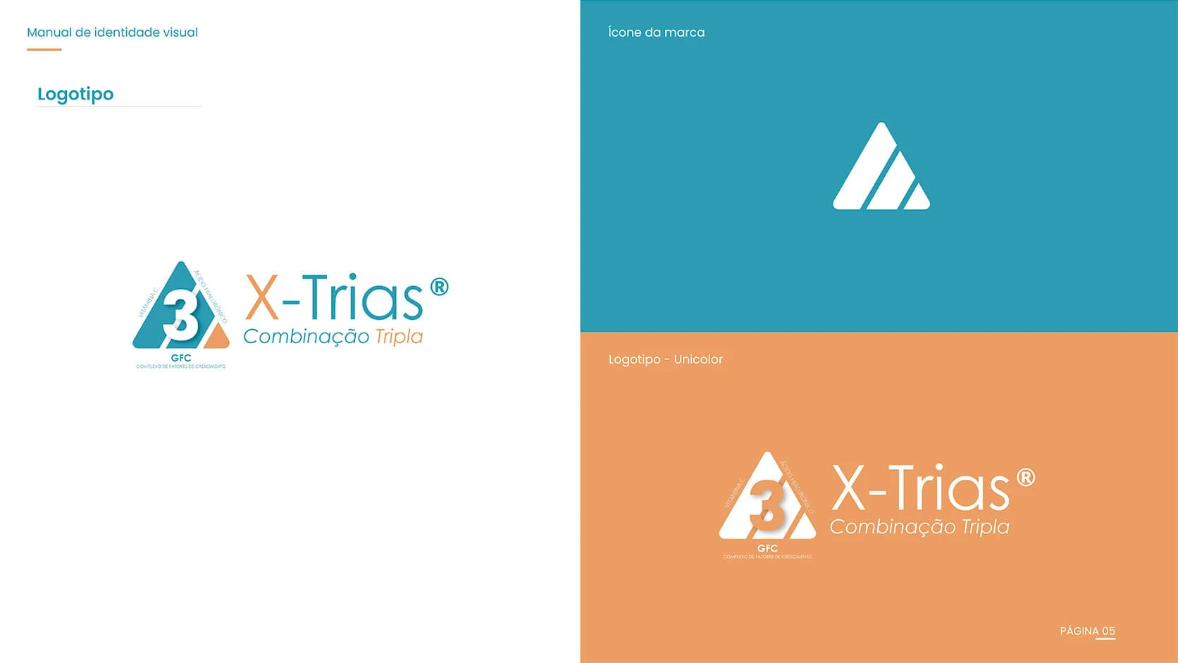 X-Trias logo and icon system guideline